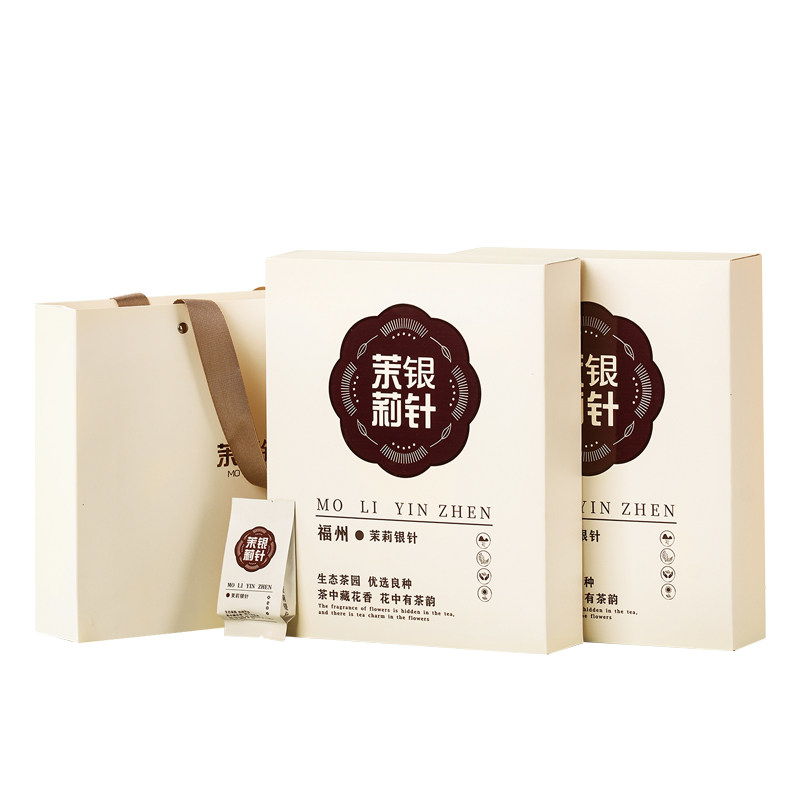 正宗福州茉莉花茶特级浓香十窨茉莉银针茶叶2026新茶送礼礼盒装