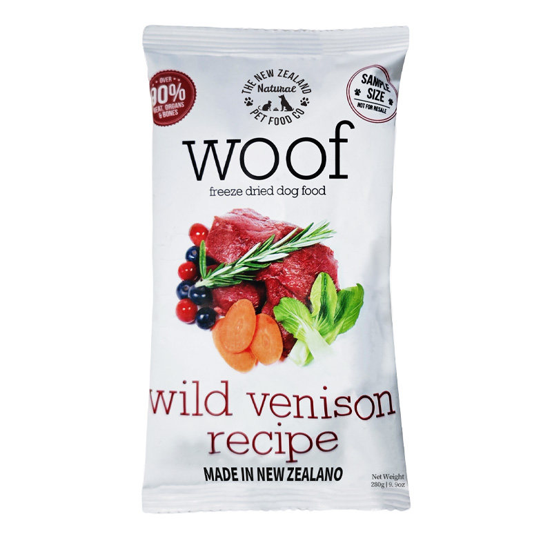 woof狗狗主食冻干鹿肉尝鲜试吃8g