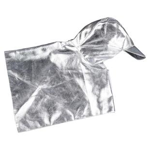 铝箔全头罩防火披肩帽隔热耐高温头罩 防火头盔面罩冶炼炉前工