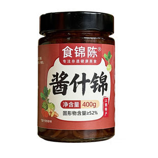 【0添加】食锦陈苏州风味酱什锦鲜甜脆嫩爽口健康下饭菜手工腌制