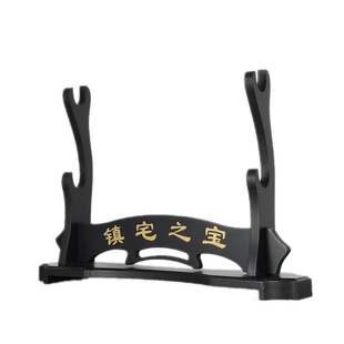 龙泉镇宅宝剑刀剑架摆放架厂家直销镇宅之宝多层刀剑架高低式剑托