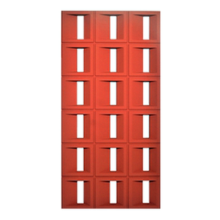 pu九宫格水泥构件网红空心砖镂空隔断背景墙轻质网红pu隔断九宫格