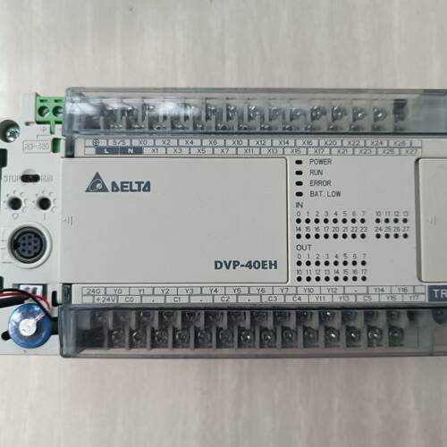 【询价】台达PLC DVP40EH00T3成色实物图，功能正常适用