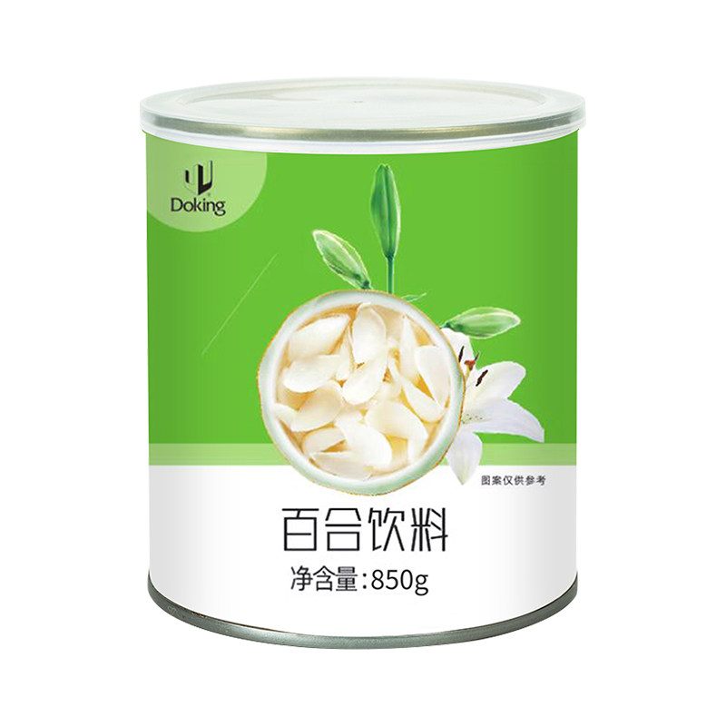 糖水百合罐头百合绿豆饮料商用