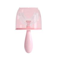 儿童U型牙刷硅胶软毛全方位清洁