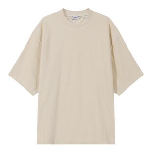【甄品精选】BURBERRY博柏利男士宽松版圆领短袖毛巾布T恤8081233