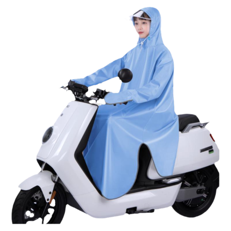 电瓶车雨衣带袖摩托车专用成人