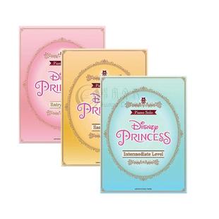 迪士尼公主 入门初级中级歌曲集 英语版 流行简易钢琴 全套共一至三卷 雅马哈Yamaha原版进口乐谱书 Piano Solo Disney Princess