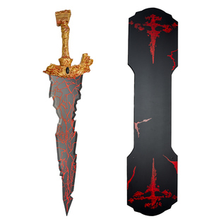 艾尔登法环大号玛利喀斯的黑剑金属武器模型游戏周边道具未开刃