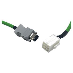 松下伺服A6电机驱动编码器线 高柔性 耐折弯 MFECA0030EAD 连接线