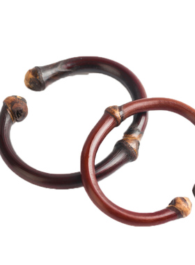 野生有节原创藏饰鸡血藤手镯