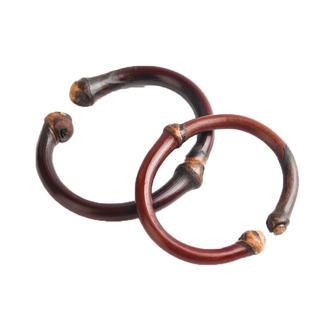 纯天然西藏野生鸡血藤手镯手串有节手环原创藏饰木饰品情侣款首饰