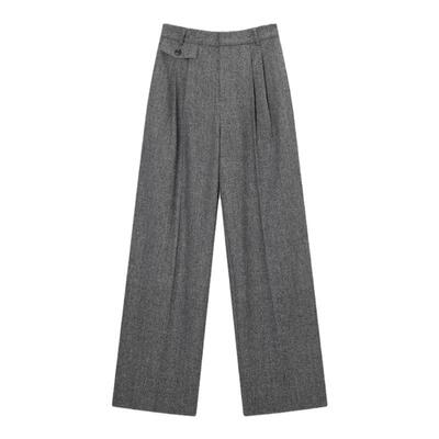 TKYSHOP高腰显瘦阔腿休闲裤