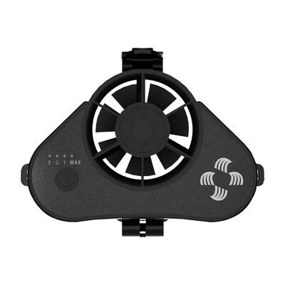 赛玛温控挂腰风扇大风力降温神器