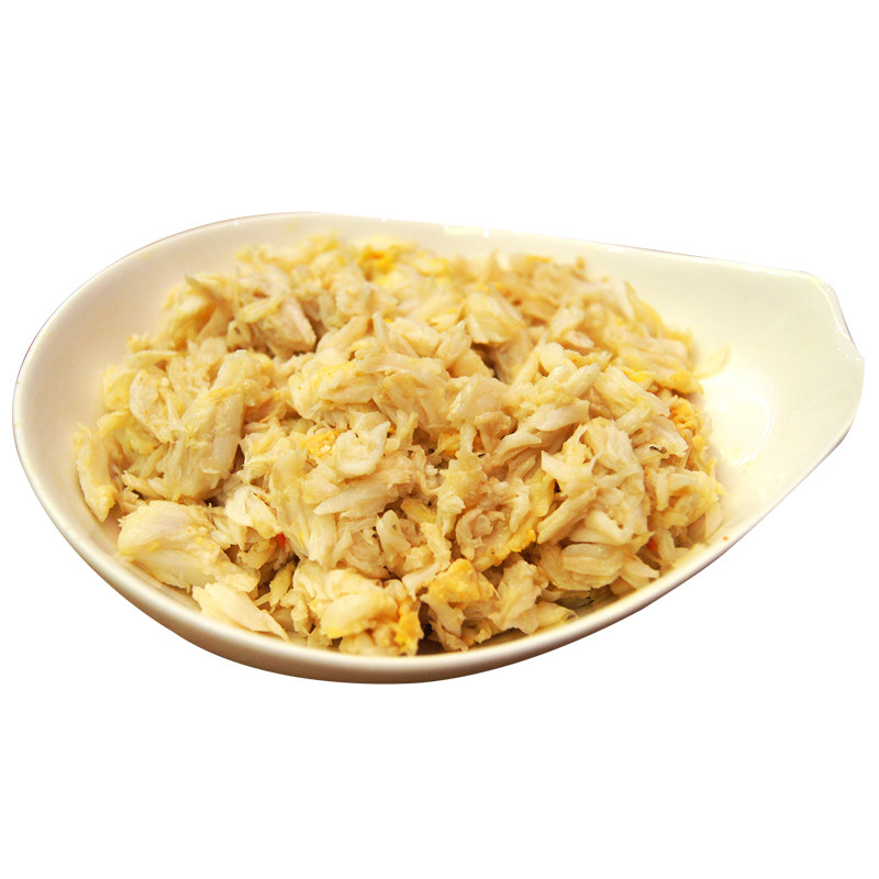 [金陵惠客蟹粉]现拆大闸蟹新鲜纯蟹肉500g秃黄油蟹黄豆腐蟹粉汤包