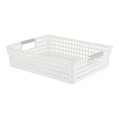 办公桌面A4文件收纳篮置物架