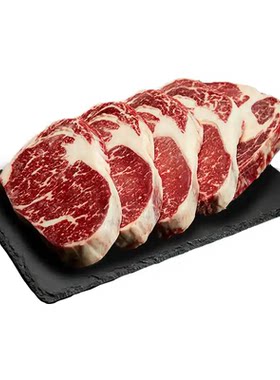 安格斯M3眼肉牛排 原切雪花牛排 厚切牛扒 冷冻牛肉高端煎烤食材