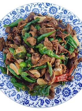 枣庄辣炒鸡杂即食下酒菜