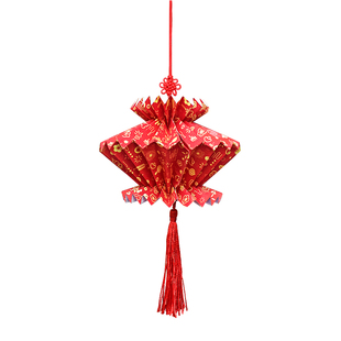 中国风折纸千纸鹤专用折叠纸爱心小号方形红色剪纸幼儿园儿童手工作业立体双面礼物元旦新年五角星装饰材料包