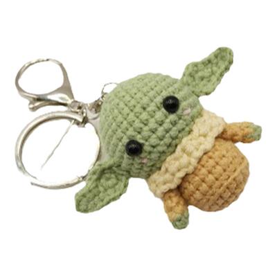 baby Yoda尤达宝宝手工diy编织钩针挂件钥匙扣材料包成品手机挂绳