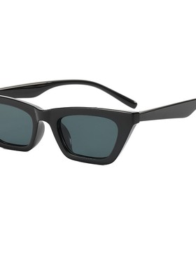 jennie同款欧美猫眼女遮阳太阳镜