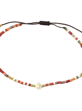 vikiko天然珍珠手绳花色小礼物