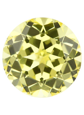 圆形培育彩宝裸石组合 实验室提拉法合成红蓝宝石戒面尖底刻面