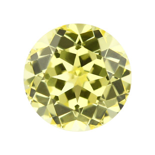 圆形培育彩宝裸石组合 实验室提拉法合成红蓝宝石戒面尖底刻面