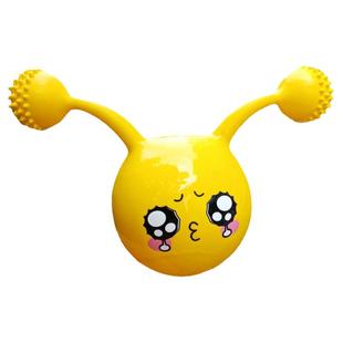 儿童甩甩球铃铛球宝宝婴儿皮球新生儿手抓握弹力拍拍球类手柄玩具