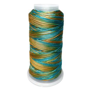 12股段染线千里江山股线手工编绳九紫离火手绳编织线diy五彩线绳