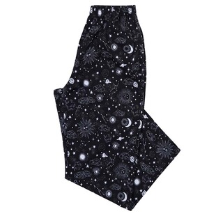 YOUNGLA速干数码印花男长裤宽松复古直筒休闲裤跑步健身裤子薄款