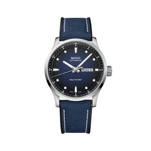 【自营】中古全新未使用美度舵手系列男表机械手表瑞士腕表蓝盘