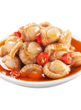 扇贝肉麻辣即食小海鲜蒜肉下饭菜
