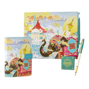 正品pimio/毕加索钢笔环球文化印度成人练字硬笔用商务办公手账本笔记本礼盒男女士节日礼物墨水钢笔套装定制