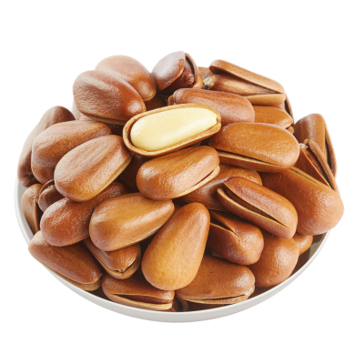 粒上皇_红松子袋罐装_东北开口红松子大颗粒原味特产级坚果手剥籽