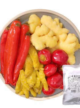 老坛子四川烹饪泡菜泡姜泡椒300g