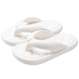 夹脚拖鞋女外穿2026新款厚底沙滩人字拖洗澡防滑防臭eva夹板拖鞋