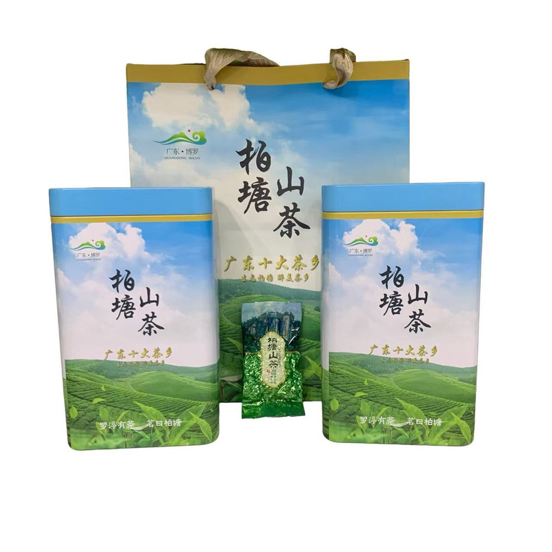 柏塘山茶客家手工送礼绿茶