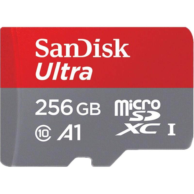 闪迪内存卡256g手机tf卡microsd卡行车记录仪监控switch存储卡