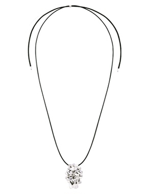 【新品】Chill Talent•花叙微光皮绳项链时尚百搭轻奢质感毛衣链