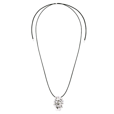 【新品】Chill Talent•花叙微光皮绳项链时尚百搭轻奢质感毛衣链