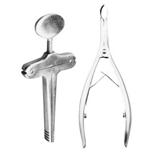 不锈钢鼻腔扩张器 成人小儿 舌钳  医用丁字开口器 口腔器械 抢救