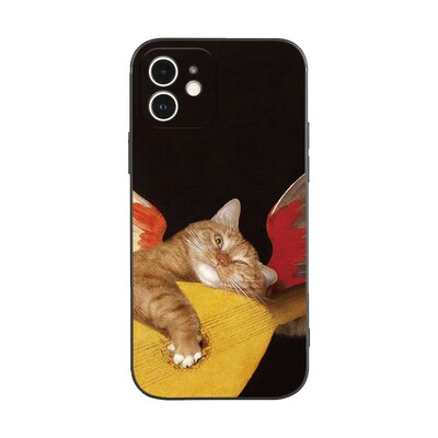 文艺猫咪音乐天使苹果iPhone17