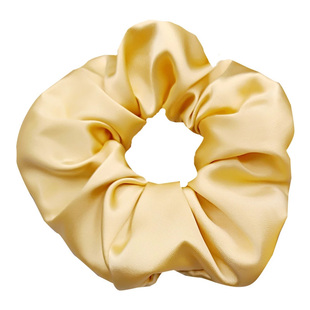 处理价 机器封口纯真丝发圈头花饰品扎马尾盘发桑蚕丝发绳大肠圈