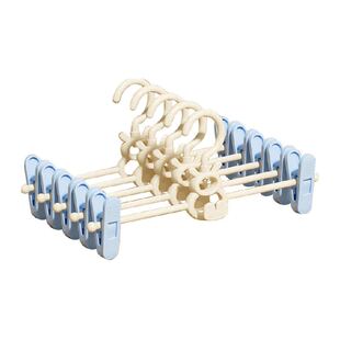 包邮贝得力儿童衣架婴儿宝宝专用裤架小孩新生儿晾衣架子伸缩挂衣