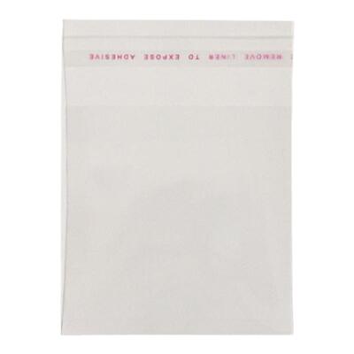 自粘袋OPP 包装袋 卡贴袋 自粘袋透明袋 5丝6×11～1元100个