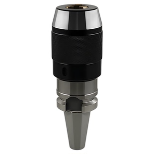 BT40一体式钻夹头自锁自紧直柄r8柄莫氏锥柄铣床BT30-APU数控刀柄