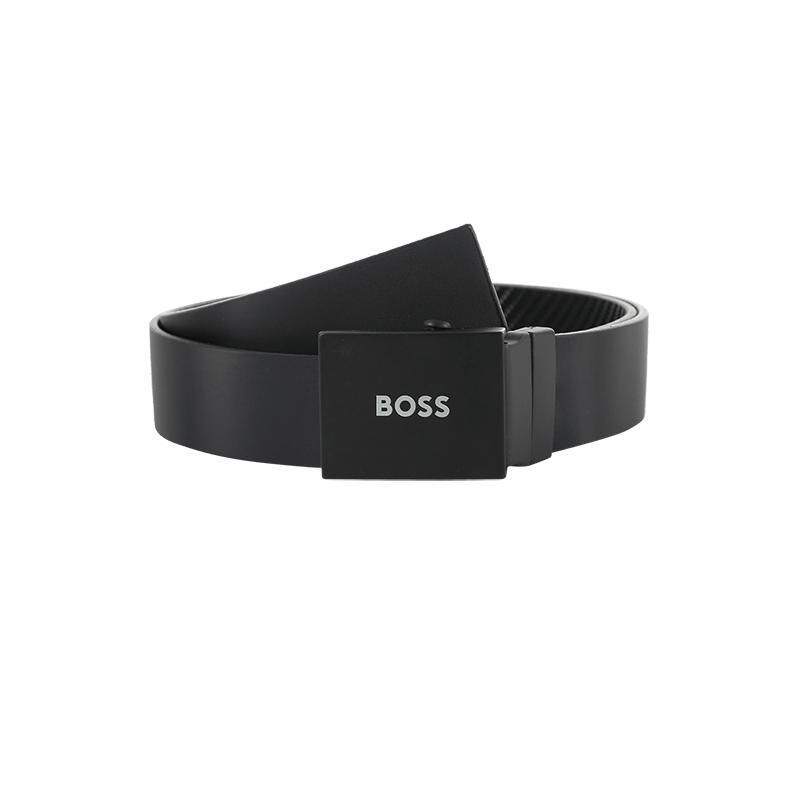HUGOBOSS可裁剪旋转皮带腰带