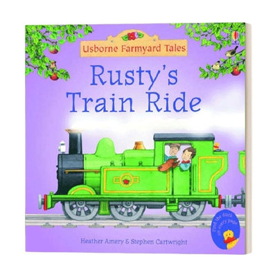 英文原版 Farmyard Tales Poppy and Sam Rusty's Train Ride 农场故事 鲁斯蒂的火车旅行 儿童启蒙故事书 英文版 进口英语书