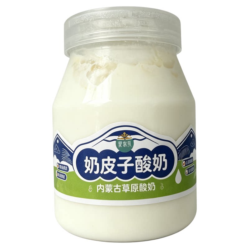 四海风物内蒙厚乳奶皮子酸奶3.0